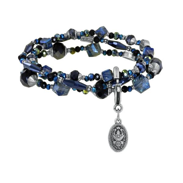 Schwarz - Petit Glamour d'Afrique Armband von Konplott - passend zu Indian Summer